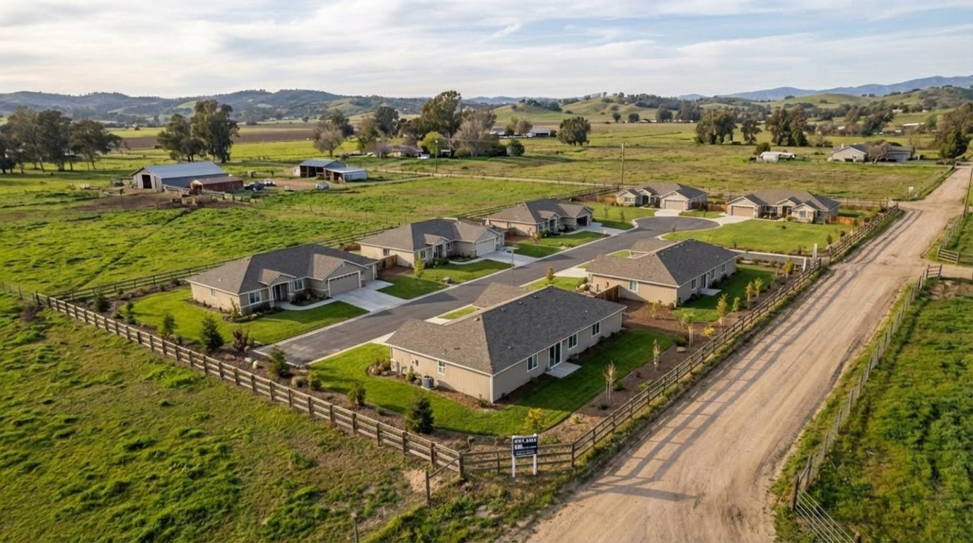 Land photo after