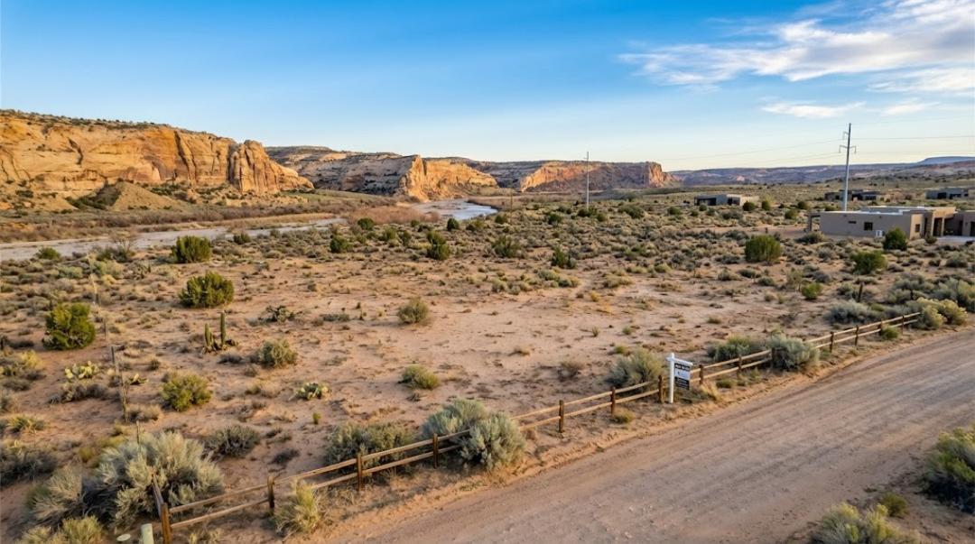 Desert RV park concept before